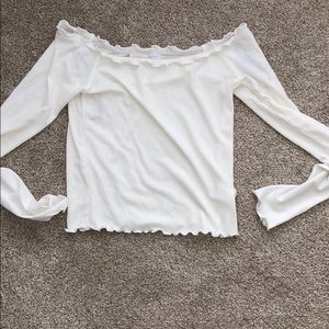 off the shoulder top